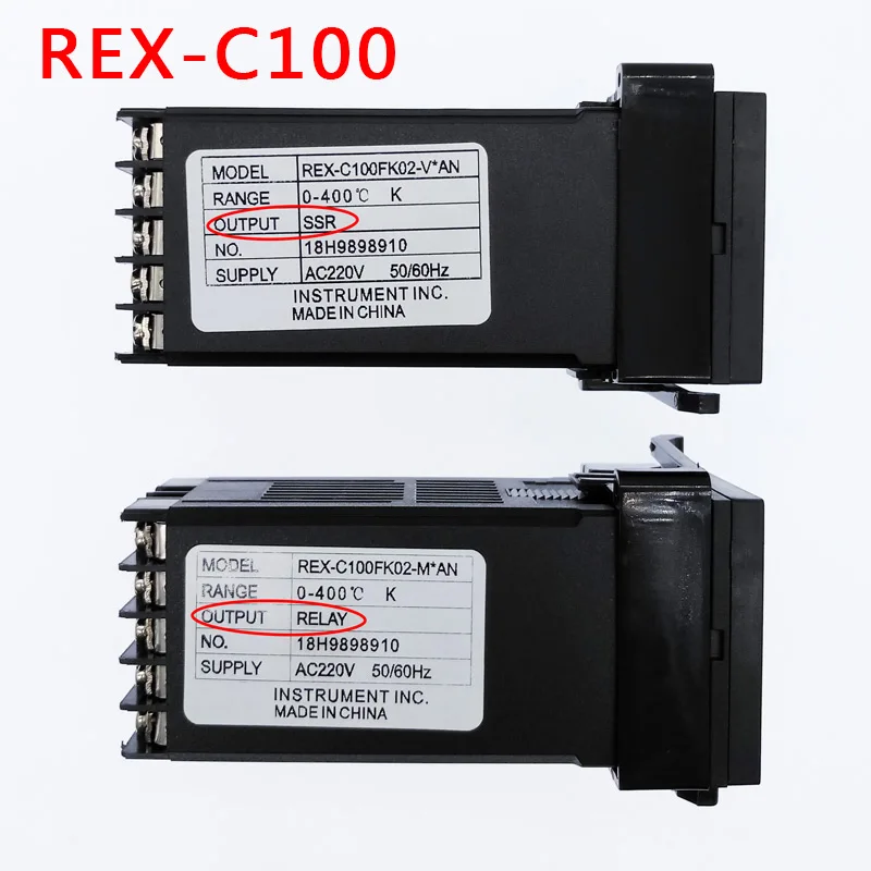 REX-C100 PID интеллектуальный контроллер температуры REX C100 C400 C700 C900 термостат SSR релейный выход