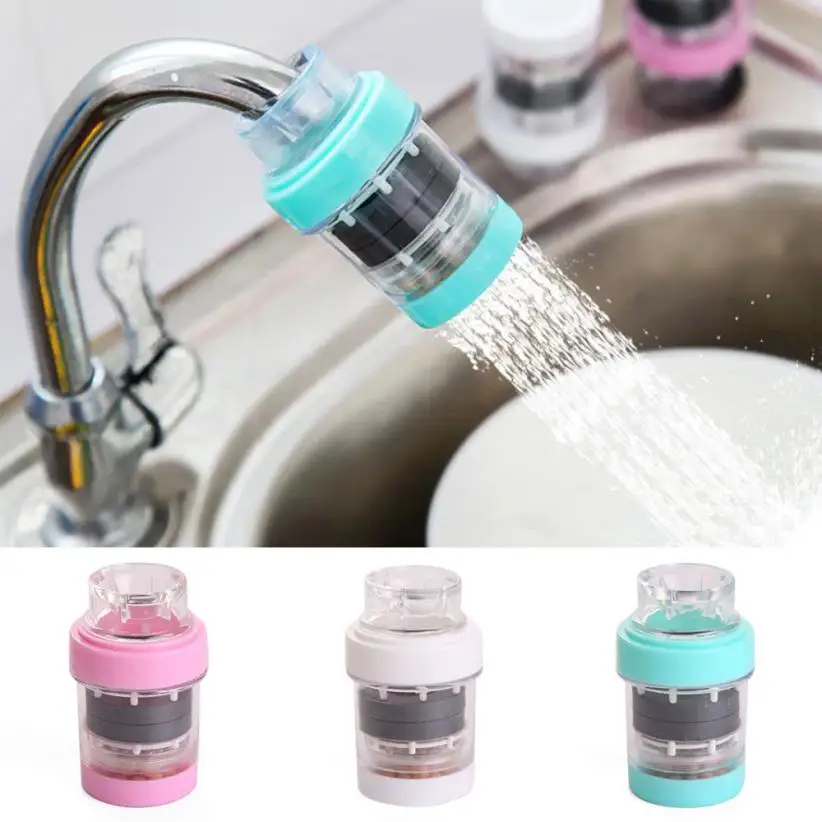 

1Pc Magnetic Front-Loading Water Clean Filter Faucet Tap Purifier Head Kitchen 2O0411