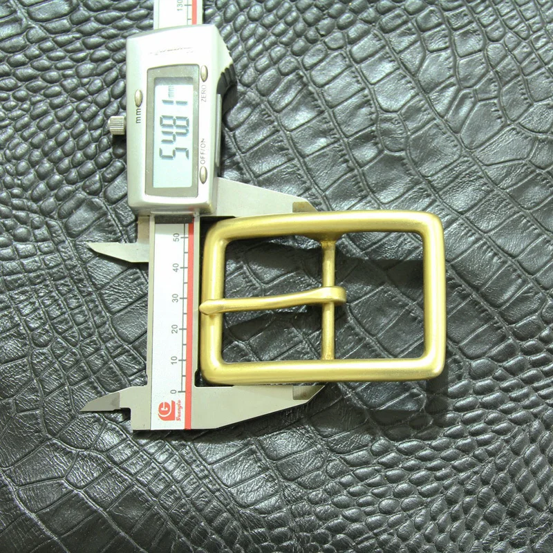 1-1/2 ''твердая латунная пряжка для ремня винтажная Мужская пряжка для ...