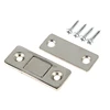 Loquet de porte magnétique à vis, Mini serrure de porte solide, aimant pour meubles, armoire, placard, offre spéciale ► Photo 1/6