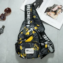 Новая популярная сумка-Оксфорд в стиле уличного поп, облегающая походная нагрудная сумка для молодых людей в стиле хип-хоп, сумки-мессенджеры для мобильных телефонов и кошельков