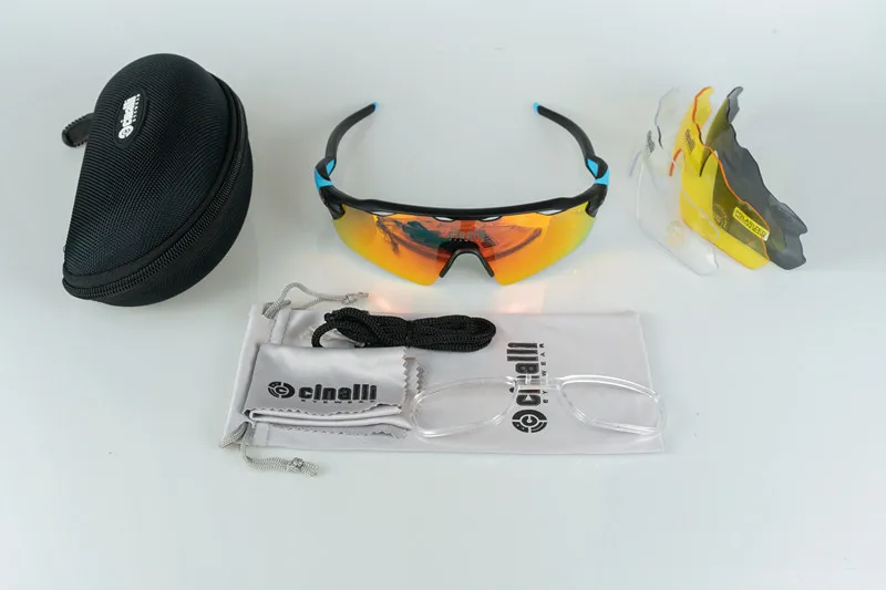 

Sport Sunglasses CINALLI C-078 Cycling Racing Googles Protective TR90 Frame cycling glasses Polycarbonate Polarized