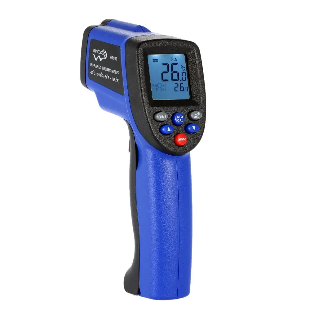 

Professional infrared thermometer Non-Contact Digital LCD Laser IR termometro Temperature Tester Pyrometer Range -50~900 degrees