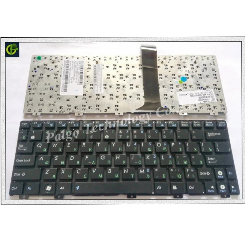 Русская клавиатура для Asus MP-10B63SU-528 V103646GS1 RU 04GOA292KRU00-2 04GOA292KRU00-1 0KNA-292RU02 Black RU