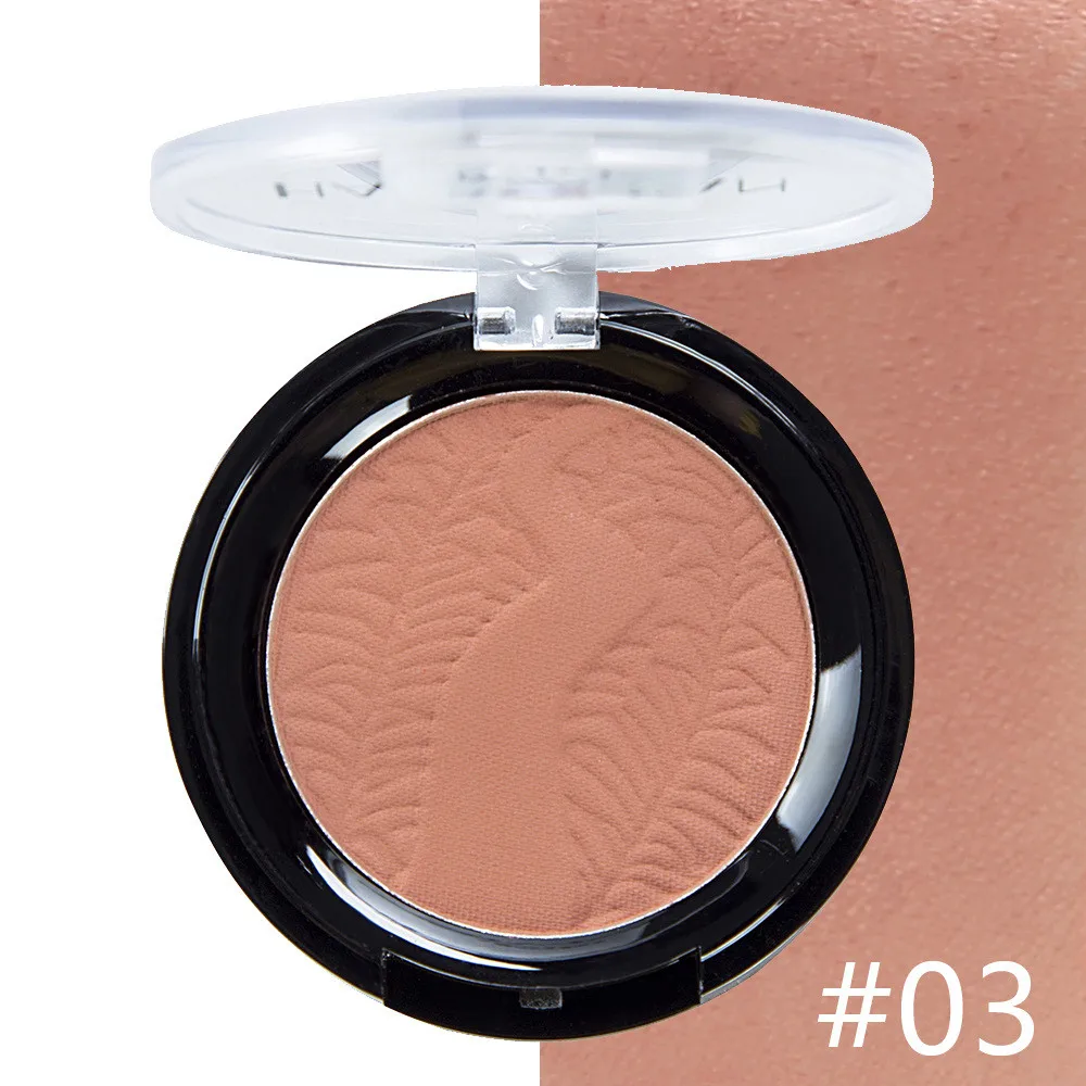 Естественная текстура щек запеченные 6 цветов Гладкий Макияж контур лицо основа