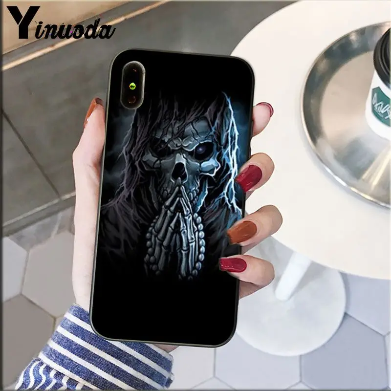 Grim reaper skull skeleton