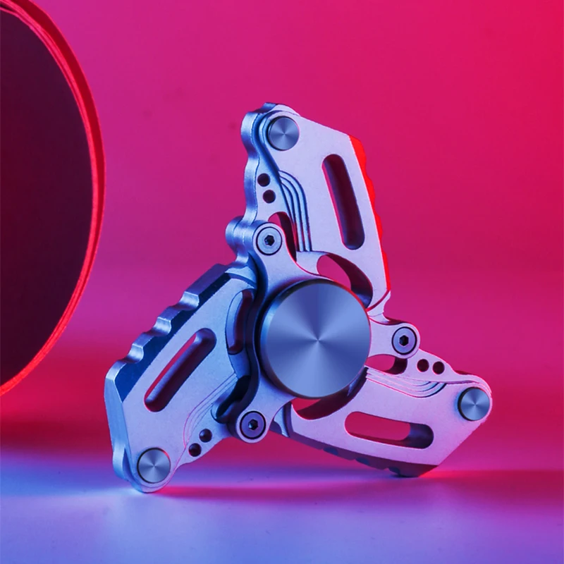 

Advanced Trefoil Hand Spinner EDC Fidget Hand Spinners Autism ADHD Finger Toy Hobbies for Adults Spinners Focus Relieve Stress E