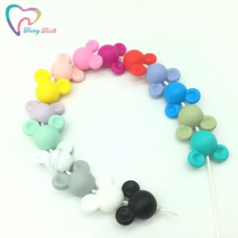 silicone chew beads