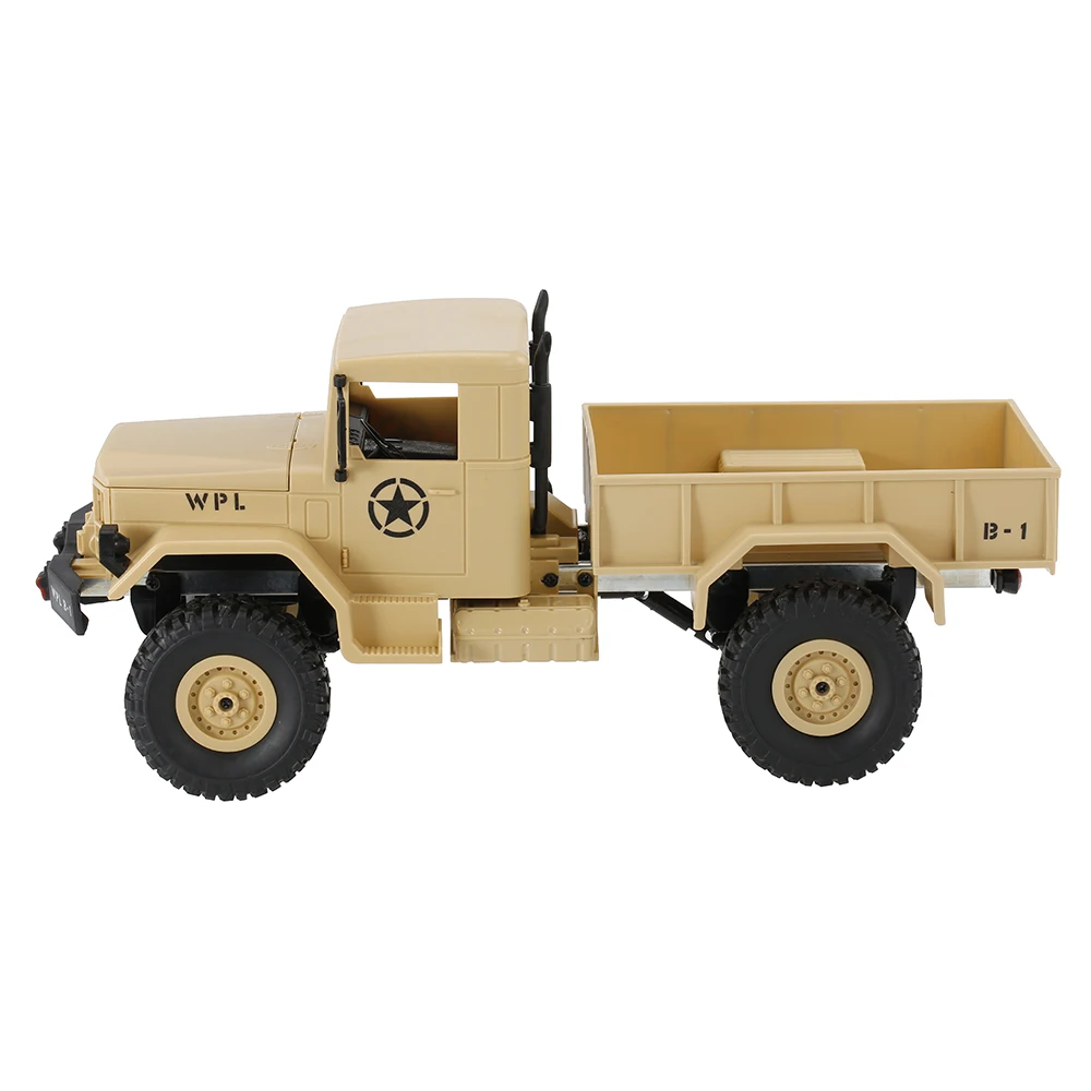 Радиоуправляемая машина 1/16 2 4G 4WD внедорожник военный грузовик рок гусеничный
