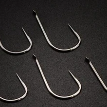 YINGTOUMAN, 10 шт./лот, Черный рыболовный крючок без колючей рыбы, Высокоуглеродистый конкурентоспособный рыболовный крючок, 0,1#-0,8#, острые рыболовные снасти