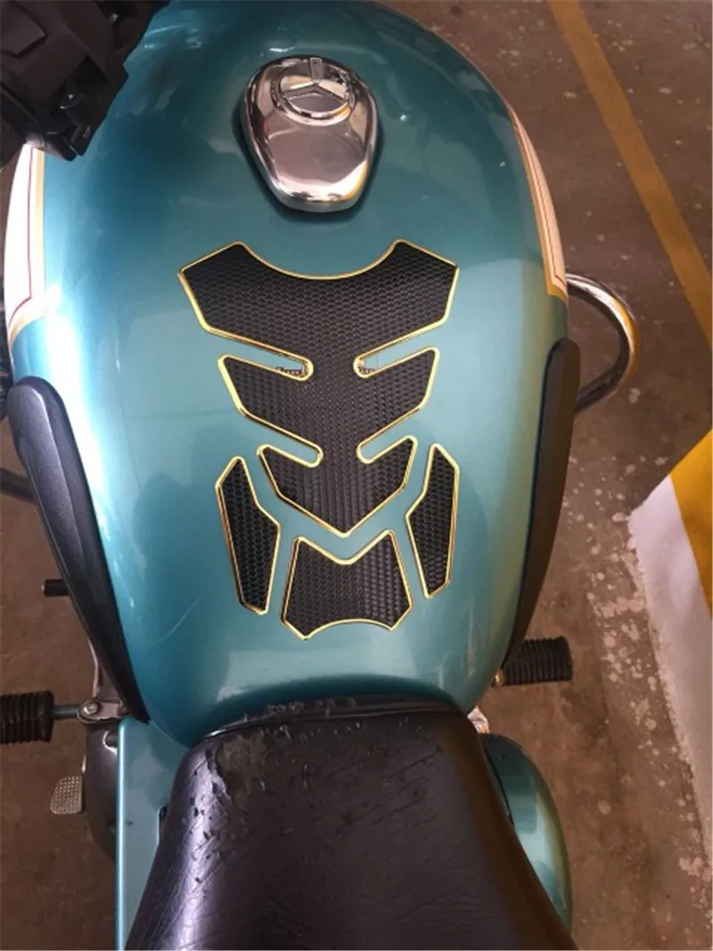 Универсальный мотоциклетный Мотоцикл 3D резиновая наклейка газовый топливный бак для масла накладка Защитная крышка наклейка для Kawasaki Honda KTM Yamaha BMW