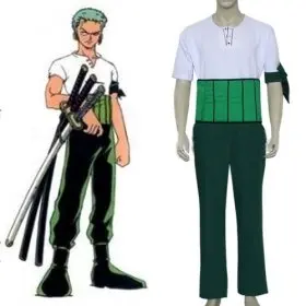 Tenue De Cosplay Anime One Piece Roronoa Zoro Costume De Fete Pour Hommes Halloween Livraison Gratuite Aliexpress