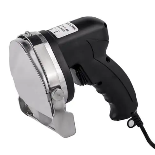 

WONDERPER Shawarma Doner Cutter Electric Gyro Knife 120V Kebab Slicer Handheld Roast Meat Cutting Machine