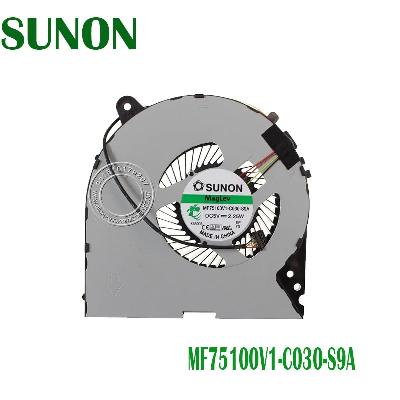 SUNON MF75100V1 C030 S9A Вентилятор охлаждения процессора DC5V 2 25 W для ENZ K36 3002