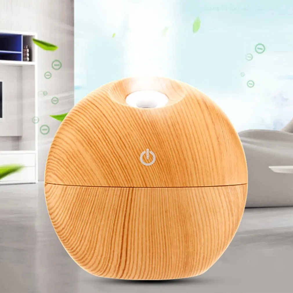 

Creative Round Ball Air Humidifier Essential Oil Diffuser Colorful LED Night Light Air Purifier for Home Office Aromatherapy