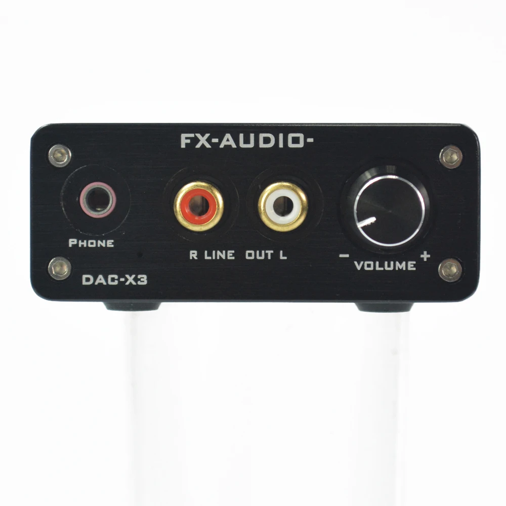 FX-Audio DAC-X3 Desktop DAC Headphone Amplifier Hi fi CM108+CS8416+CS4344+NE5532 Headphone Amp DAC USB Optical input