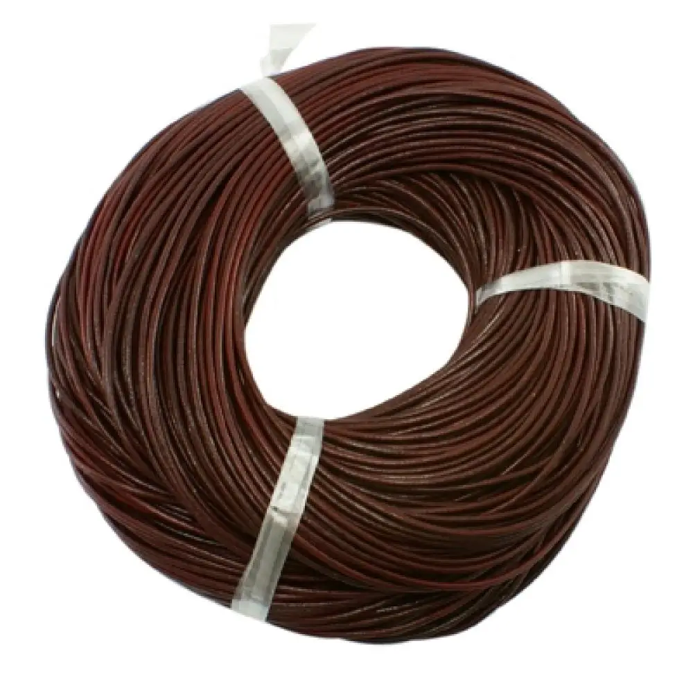 Leather Beading Cord, Cowhide Leather, DIY Jewelry Material for Leather
