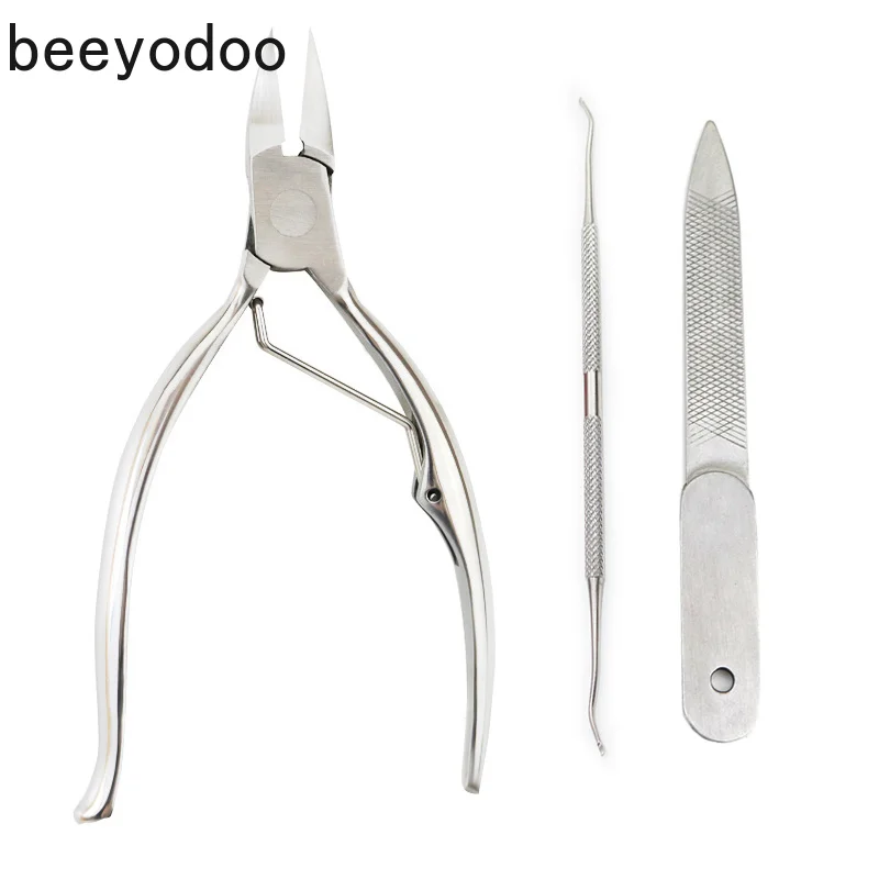 

The Nail Clippers Scissors Clipper Set Trimmer Cut Cuticle Nipper Spring Toe Nail Clipper for Thick Nails Podologia Fingernail