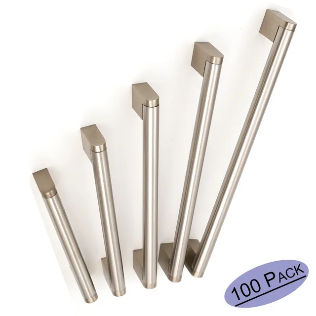 Cheap Bathroom Cabinet Pulls Brushed Nickel 3.75"~12.6" Hole Space Kitchen Cabinet Door Handles Furniture Drawer Pulls Knobs 100PACK Cheap Bathroom Cabinet Pulls Brushed Nickel 3.75"~12.6" Hole Space Kitchen Cabinet Door Handles Furniture Drawer Pulls Knobs 100PACK