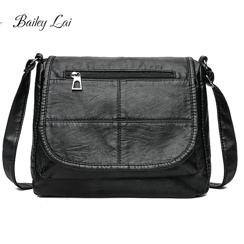 OLD TANG Retro Small Flap Messenger bag Women Bags Crossbody Shoulder Bags For Women Leather Sac a Main Ladies Bag Black OLD TANG Retro Small Flap Messenger bag Women Bags Crossbody Shoulder Bags For Women Leather Sac a Main Ladies Bag Black