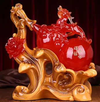 

pixiu artefacts household furnishing wine cabinet creative living room opening gifts crafts sculpture decoration statues Home
