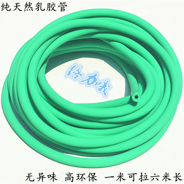 50m Natural Latex Band Slingshot Catapult Elastic Tube Tourniquet Hose Accs