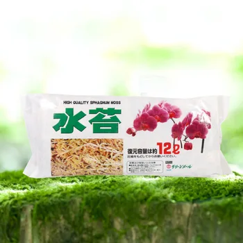 

12 L Sphagnum Moss Moisturizing Nutrition Organic Fertilizer for Phalaenopsis Orchid Musgo Sphagnum Sphagnum Moss Garden Supply