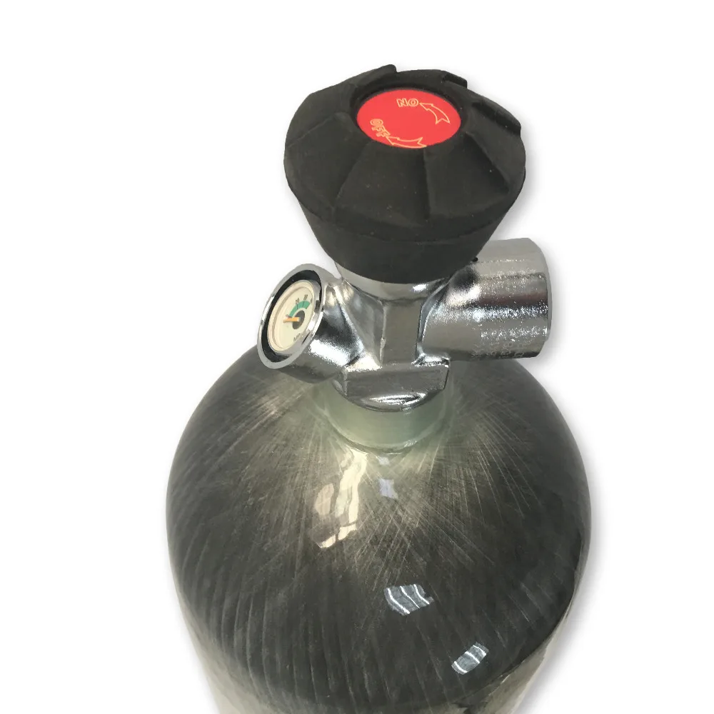 AC16831 высокое качество 6.8L CE 4500PSI цилиндр из углеродного волокна HPA пневматическая