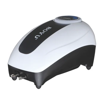 

Durable 4.8W Powerful Aquarium Air Pump for Fish Tank Equipped with Tube, Bubble Stove