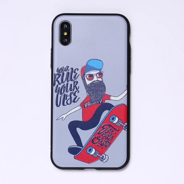 Buy Skater Boy Cool Phone Cases For Iphone 5 5s 6 6s 6Plus 7 7s 7plus