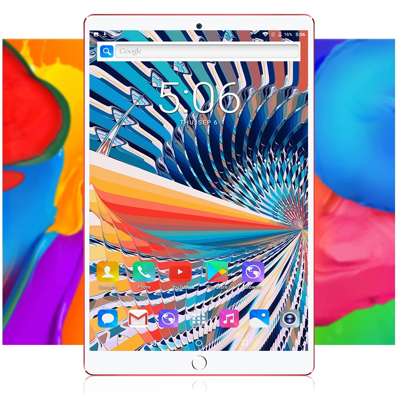 Новейший 10 1-дюймовый четырехъядерный планшет 3G android 1 16 ГБ 32 1280*800 IPS Wifi видео