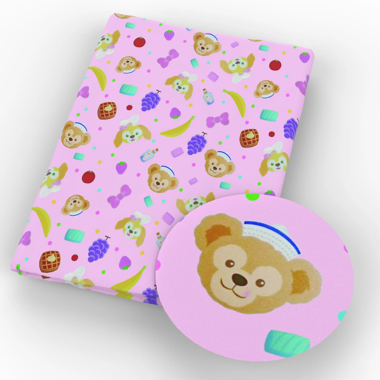 

David accessories 50*145cm patchwork printed polyester cotton fabric for Tissue Kids home textile for Sewing Tilda Doll,c4657