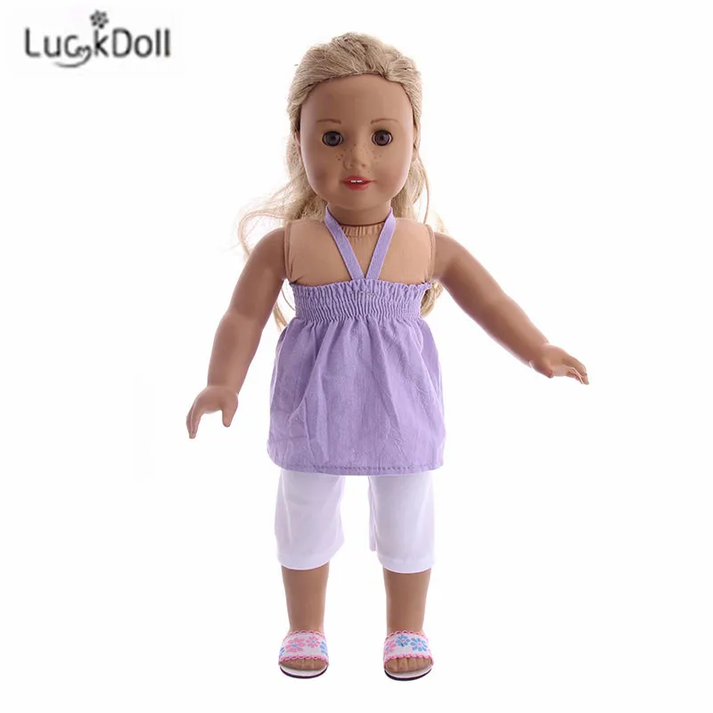 LUCKDOLL الأزياء جديد الدنيم رياضية ، الصيف رداء غير رسمية للعب 18 بوصة الأمريكية دمية و 43 سنتيمتر دمية ملحقات لعبة LUCKDOLL الأزياء جديد الدنيم رياضية ، الصيف رداء غير رسمية للعب 18 بوصة الأمريكية دمية و 43 سنتيمتر دمية ملحقات لعبة