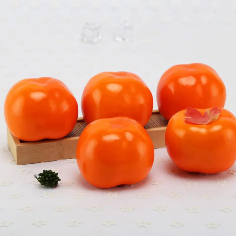 Искусственные фрукты пластиковые искусственные хурма кухонный стол сделай сам