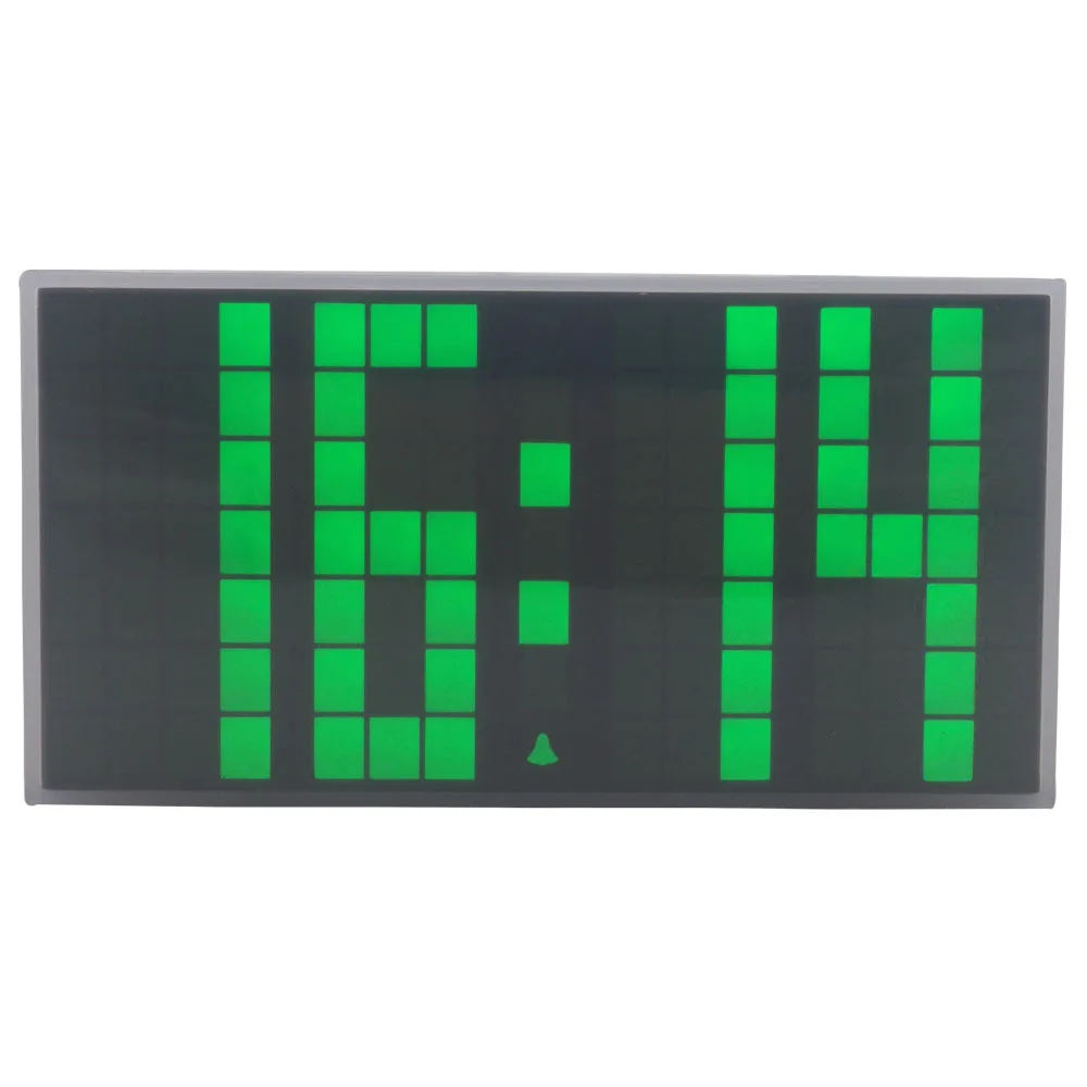 KOSDA цельные многофункциональные электронные часы светодиодный цифровой таймер обратного отсчета мульти-группа будильник часы цифровой календарь - Цвет: Green