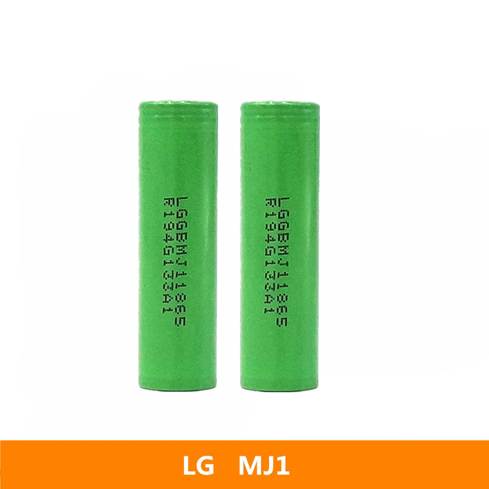 2 шт. оригинальный фонарь фонарик для LG INR18650MJ1 MJ1 Chem 3 6 В IMR 7 18650 3500 мАч 10 А|Детали и
