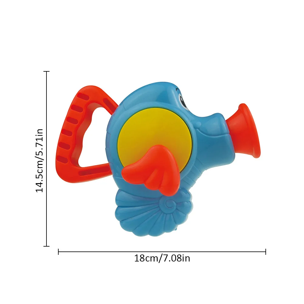 Летучей рыбы Летающая лошадь Форма распылитель воды Cikoo дети весело игрушки детские игрушки для ванной дети Ванна Shower бассейн вода игрушки