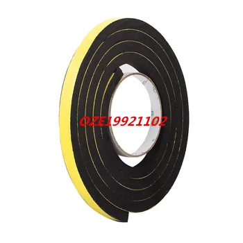 

12 x 10mm Single Sided Self Adhesive Shockproof Sponge Foam Tape 2M Length