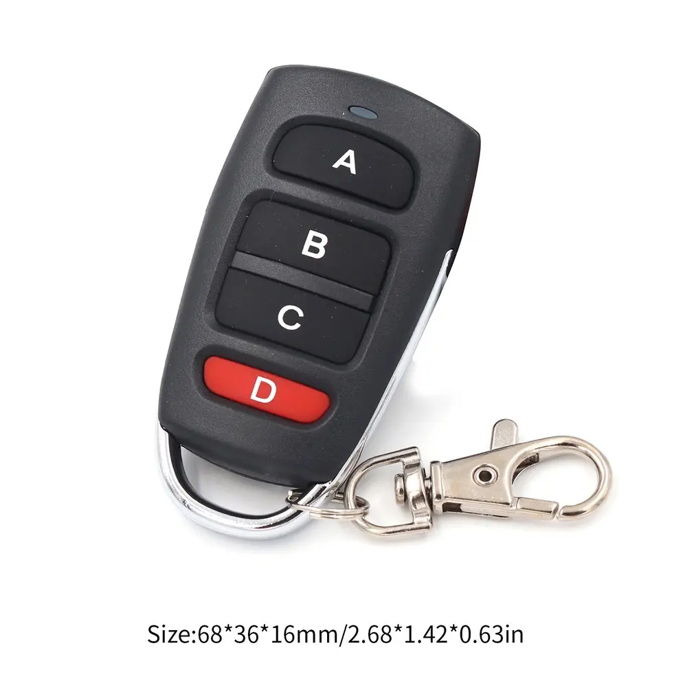 

Copy Remote Control 433.92MHz Cloning Duplicator Wireless 4 Keys Universal Waterproof Handle Garage Gate Electric Door Key