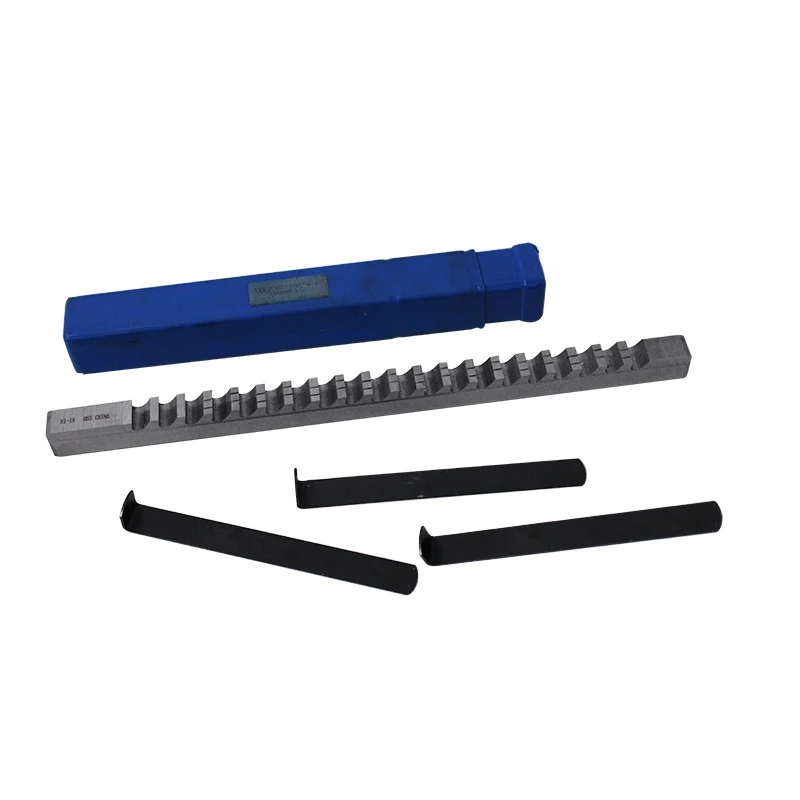 

18mm E Push-Type Keyway Broach Metric Sized HSS Broach Cutting Tool with Shim for CNC Machine