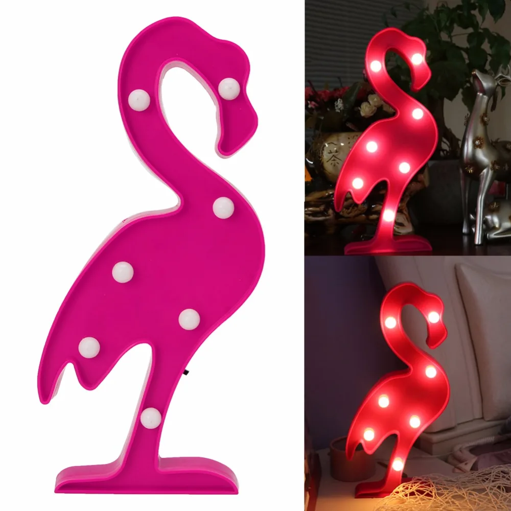

1PC Night Light 3D Lamp With 8 LED Battery Operated Warm White/ White Romantic Home Decor