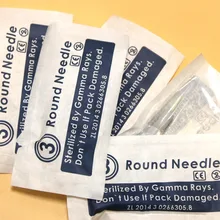 50 шт стерилизованные Перманентный макияж картриджи иглы 3RL Иглы для татуировки для цифровой Liberty Перманентный макияж татуировки машины