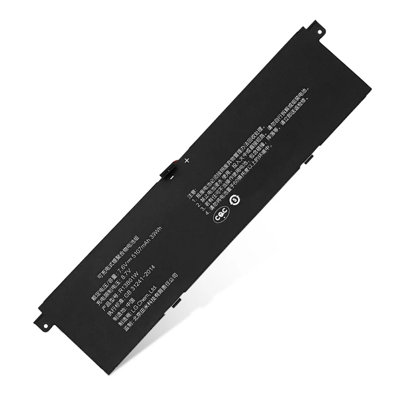 

39Wh NEW notebook battey for Xiaomi Air 13 13.3INCH 161301-01 R13B01W R13B02W