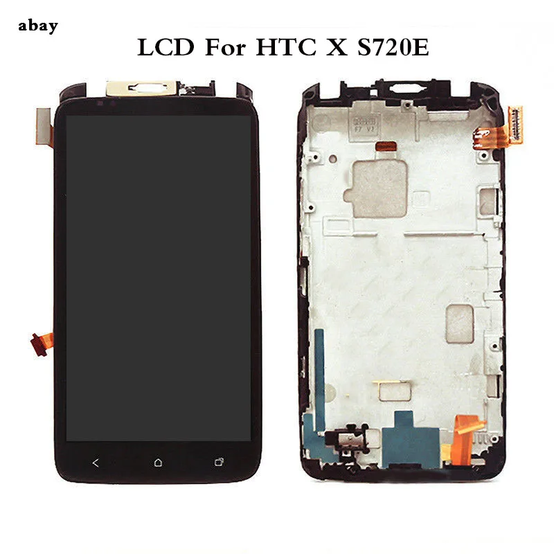 

4.7'' For HTC One X S720e LCD Sensor Touch S720e Screen Digitizer Full Assembly For HTC S720e Display Black With/No Frame
