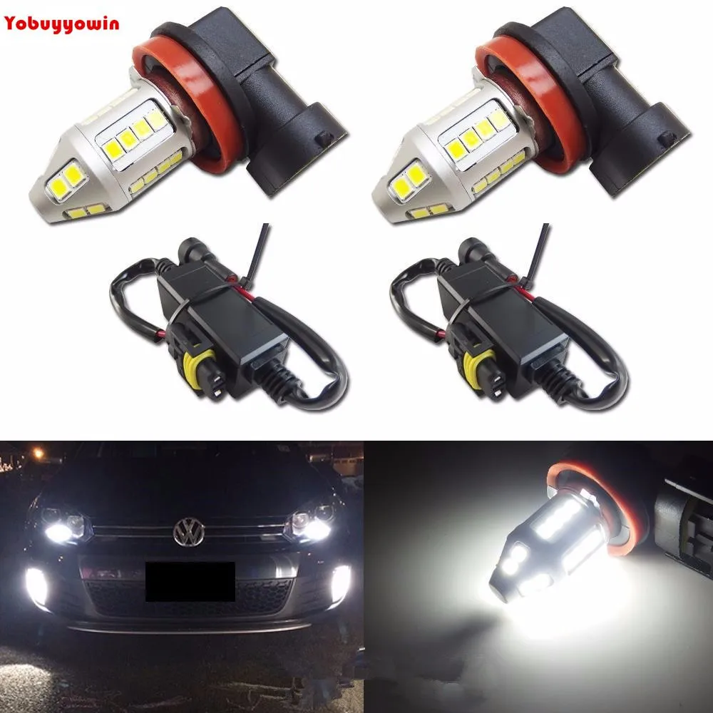 Nublado Uluru ayudante Tipo bala Bombillas de iluminación multiángulo para coche, luz diurna  antiniebla con decodificadores Canbus, H11 H8 LED LG 3030 Chips, blanco -  AliExpress Automóviles y motocicletas