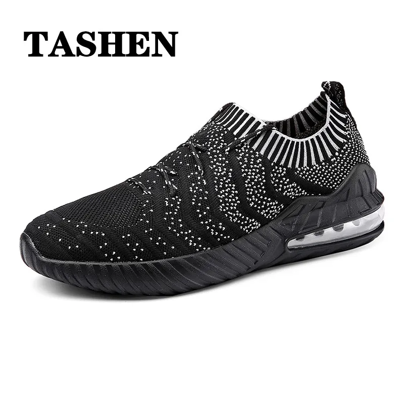 

Running Shoes For Men Breathable Trainers Sneakers Lace-up Athletic Zapatos Outdoor Walking Shoes Basket Homme Leisure Footwear