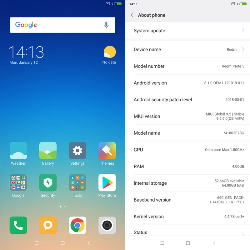 Глобальная версия Xiaomi Redmi Note 5 3GB 32GB мобильный телефон Snapdragon 636 Octa Core Note5 смартфон 99