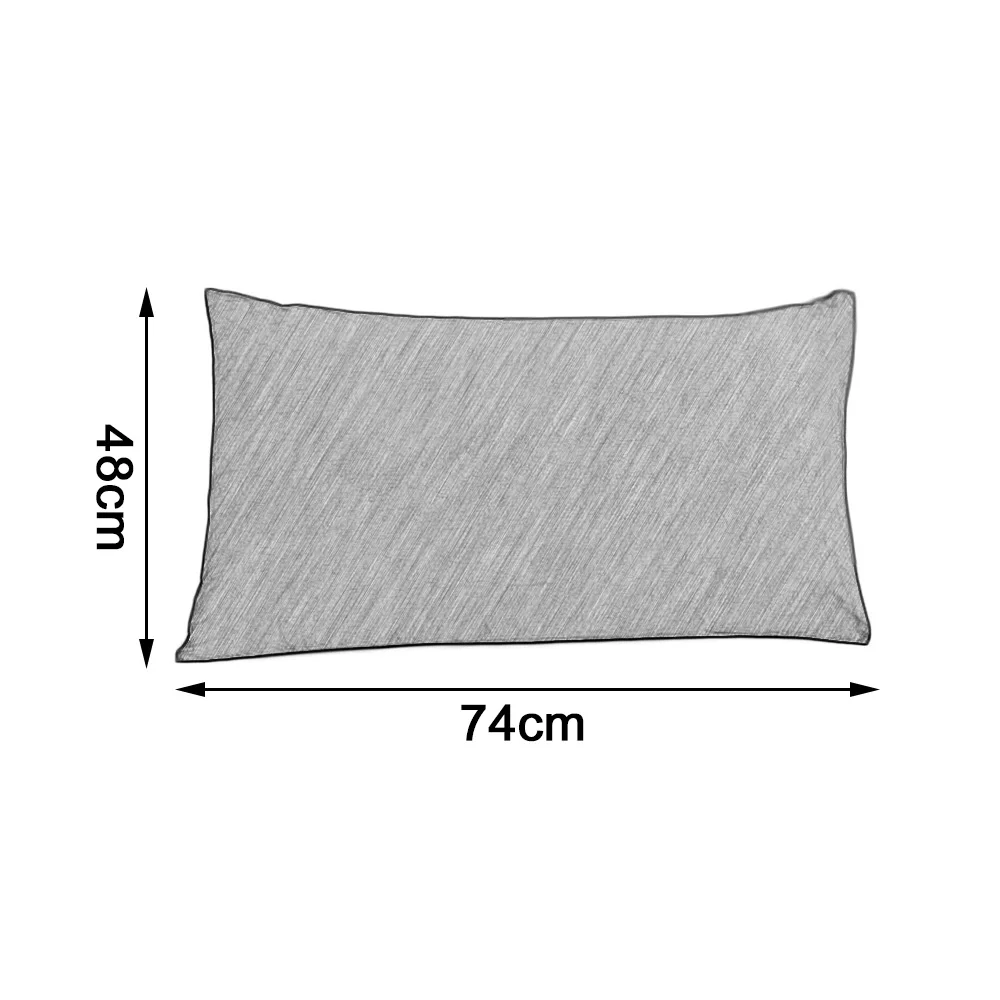 1 шт. 48*74 см хлопковая домашняя наволочка для гостиниц 8 однотонных цветов Чехол для подушки для студентов одиночные постельные принадлежности для спальни