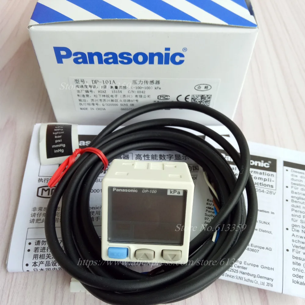 DP-101A DP-102A NPN цифровой точный датчик давления/Вакуумный датчик с превосходной видимостью