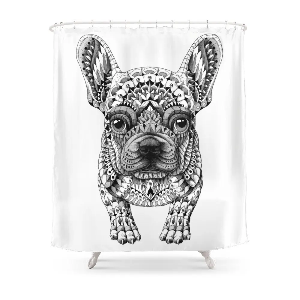Frenchie душ Шторы